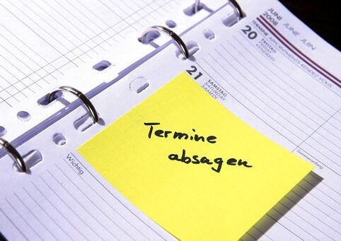 Terminabsage